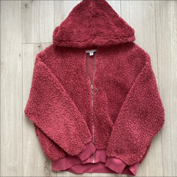 Fuzzy zip up hoodie - Picture 1 of 1